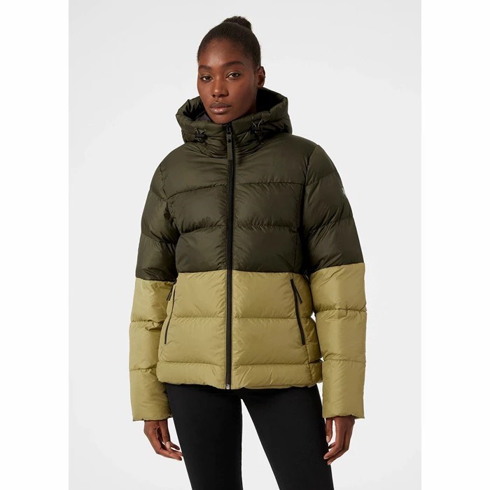 Women's Helly Hansen W Active Puffy Winter Jackets Grey | 320-RMQAFK