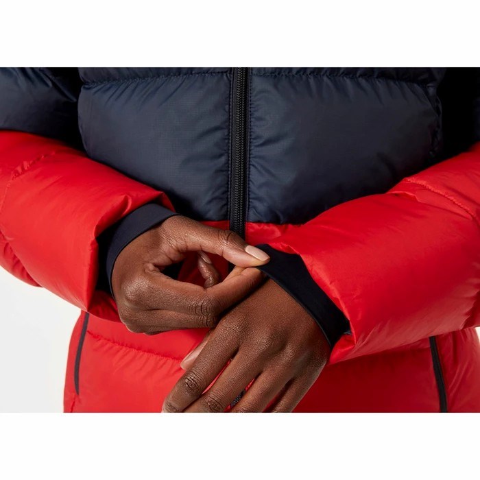 Women's Helly Hansen W Active Puffy Winter Jackets Navy | 976-SKLQWR