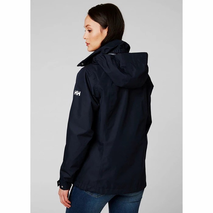 Women's Helly Hansen W Aden Coats Navy | 540-CJQKTO