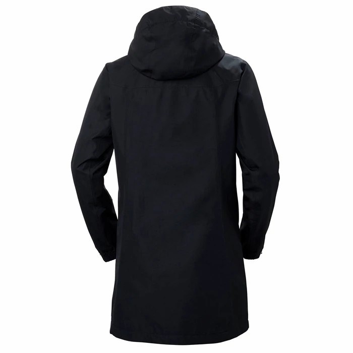 Women's Helly Hansen W Aden Insulated Parka Navy | 893-SECGMY