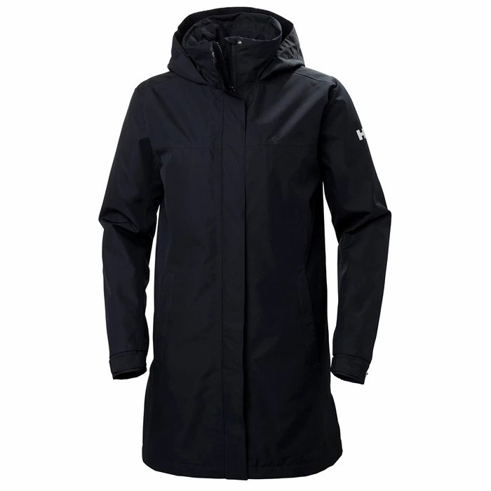 Women\'s Helly Hansen W Aden Insulated Parka Navy | 893-SECGMY