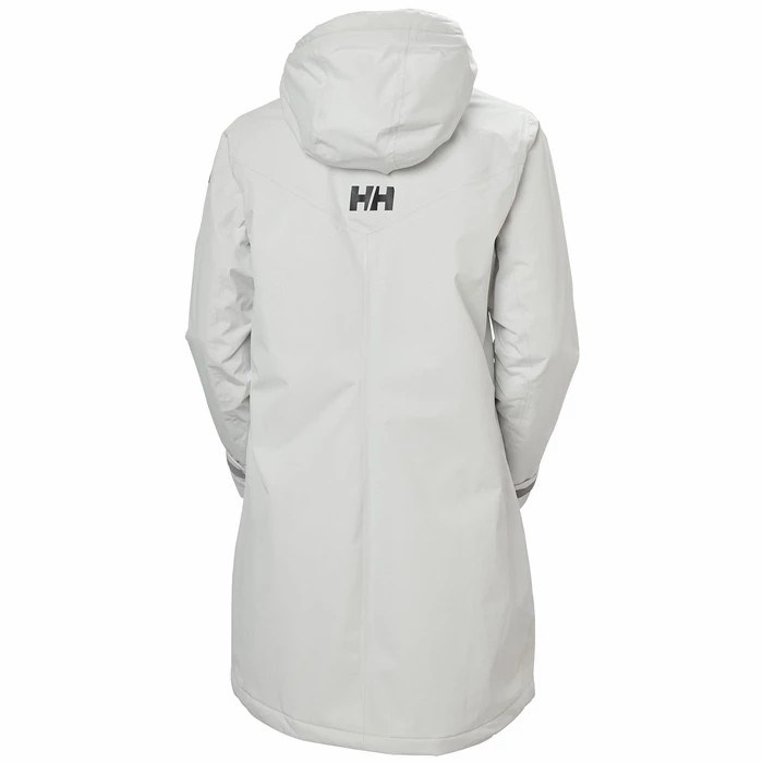 Women's Helly Hansen W Adore Insulated Waterproof Jackets Grey | 907-UWCMBQ