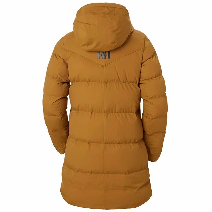 Women's Helly Hansen W Adore Puffy Casual Jackets Brown | 680-QOAXVJ