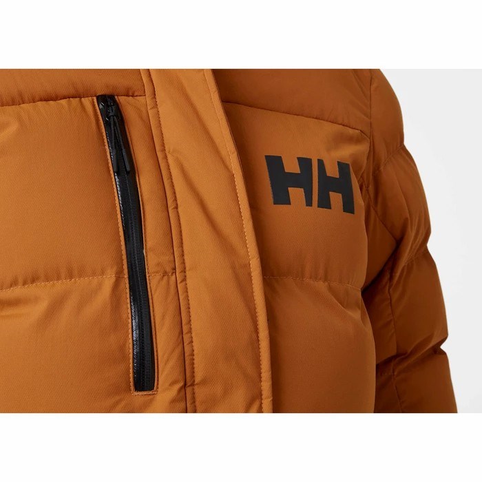 Women's Helly Hansen W Adore Puffy Casual Jackets Brown | 680-QOAXVJ