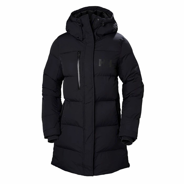 Women\'s Helly Hansen W Adore Puffy Casual Jackets Black | 692-FQNDRA