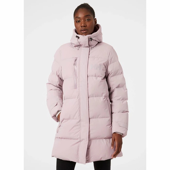 Women's Helly Hansen W Adore Puffy Casual Jackets Purple | 910-TAEYZU