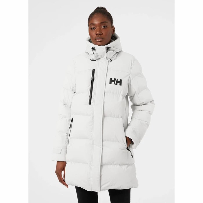 Women's Helly Hansen W Adore Puffy Casual Jackets Grey | 967-BYADOJ