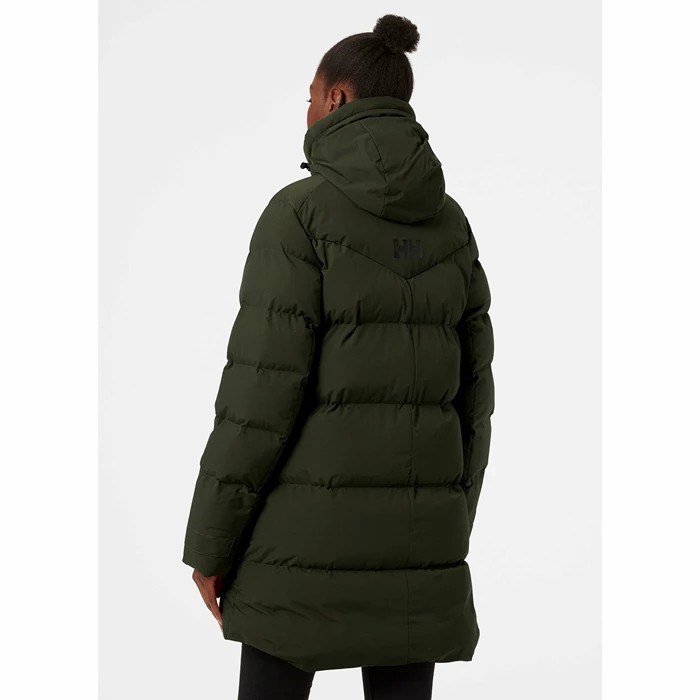 Women's Helly Hansen W Adore Puffy Winter Jackets Grey | 162-QIKPCA