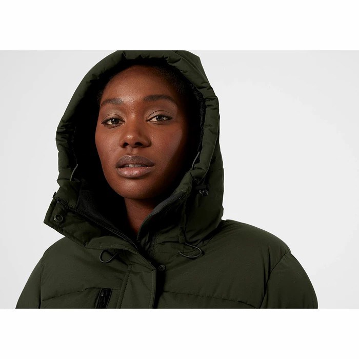 Women's Helly Hansen W Adore Puffy Winter Jackets Grey | 162-QIKPCA