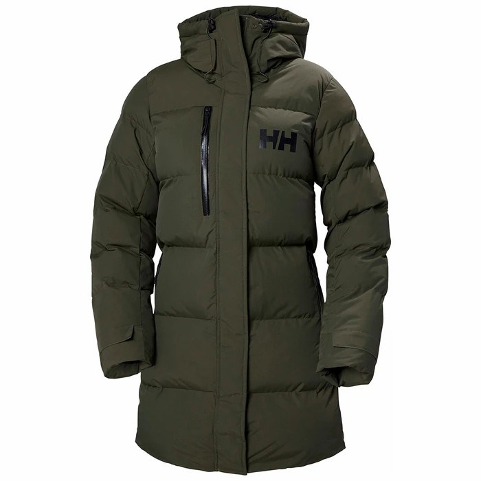 Women\'s Helly Hansen W Adore Puffy Winter Jackets Grey | 162-QIKPCA