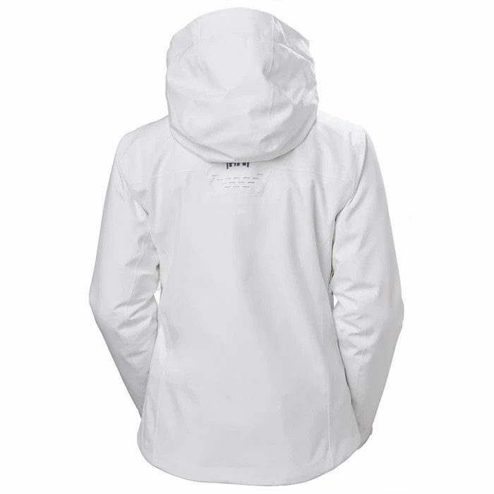 Women's Helly Hansen W Alphelia Lifaloft Insulated Ski Jackets White | 579-ROVQWZ