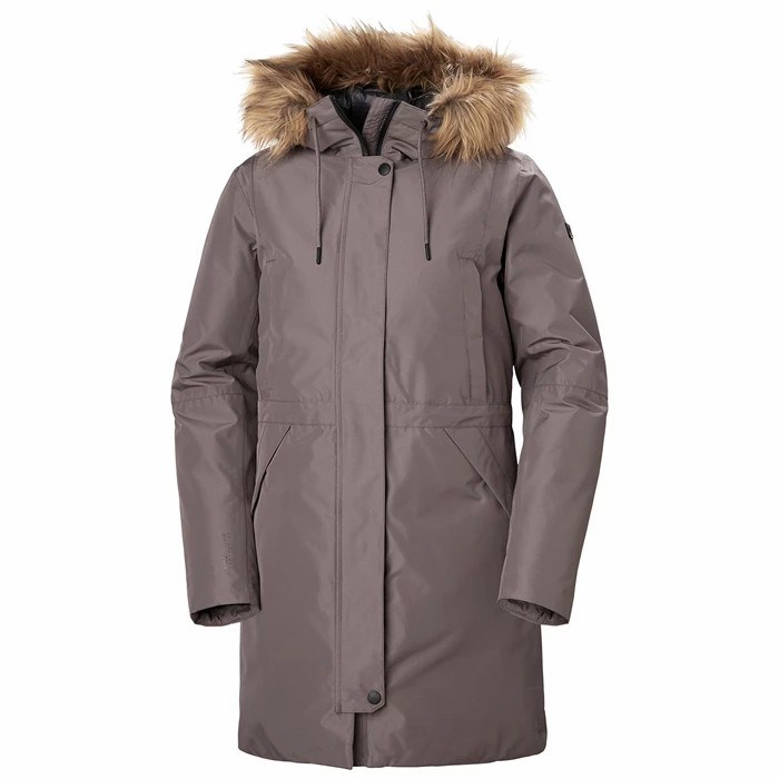 Women\'s Helly Hansen W Alva 2.0 Winter Jackets Grey | 603-BQGTZA