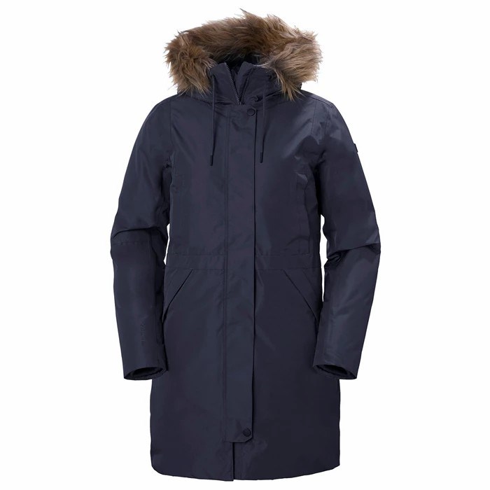 Women\'s Helly Hansen W Alva 2.0 Winter Jackets Navy | 987-TRFKPC