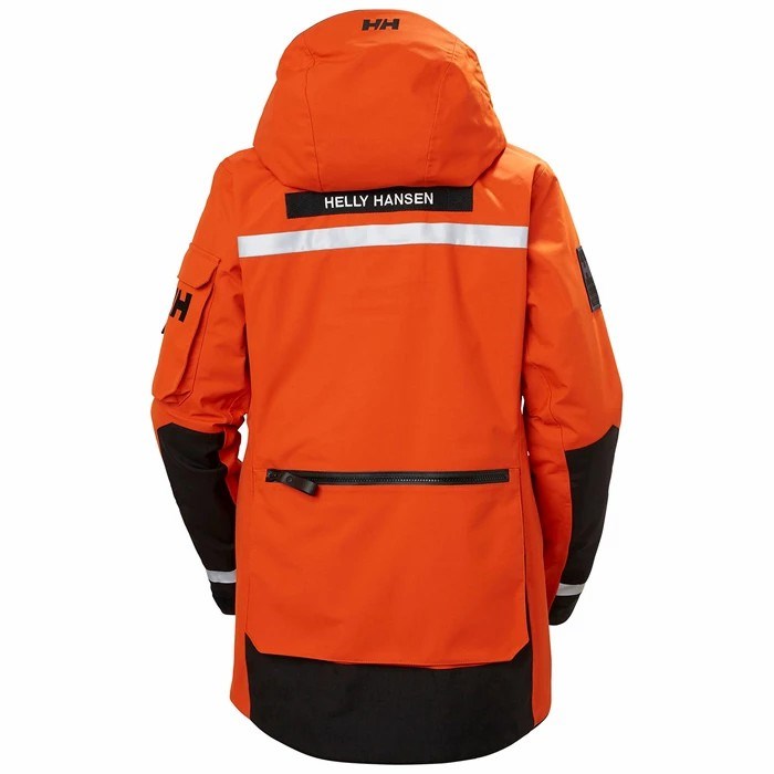 Women's Helly Hansen W Arctic Patrol 3-in-1 Light Winter Jackets Red / Orange | 825-IXLTPO