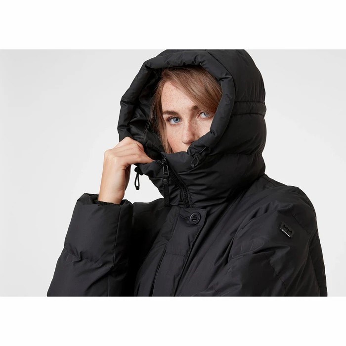 Women's Helly Hansen W Arya Winter Jackets Black | 860-VQBIPO