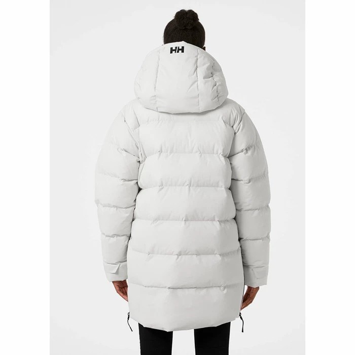 Women's Helly Hansen W Aspire Puffy Parka Grey | 537-JCMSDR