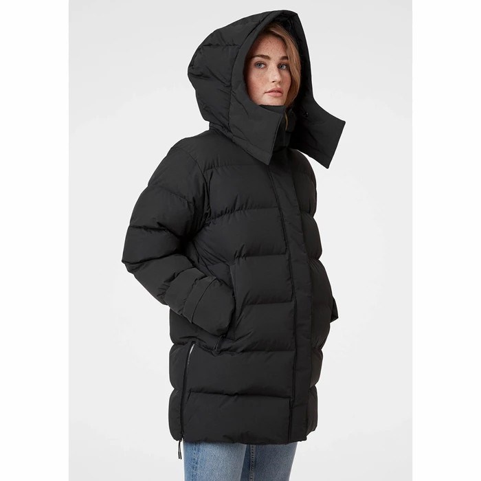 Women's Helly Hansen W Aspire Puffy Winter Jackets Black | 016-WEOXMB