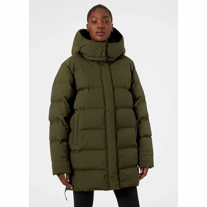 Women's Helly Hansen W Aspire Puffy Winter Jackets Grey | 248-IBACYT