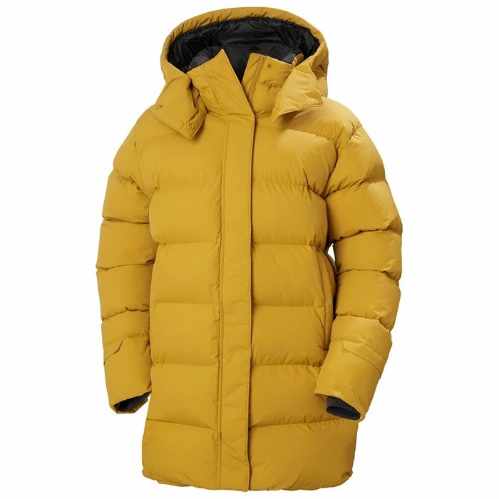 Women's Helly Hansen W Aspire Puffy Winter Jackets Brown / Grey | 978-EKCZIJ