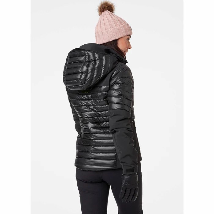 Women's Helly Hansen W Avanti Ski Jackets Black | 143-HRGIVJ