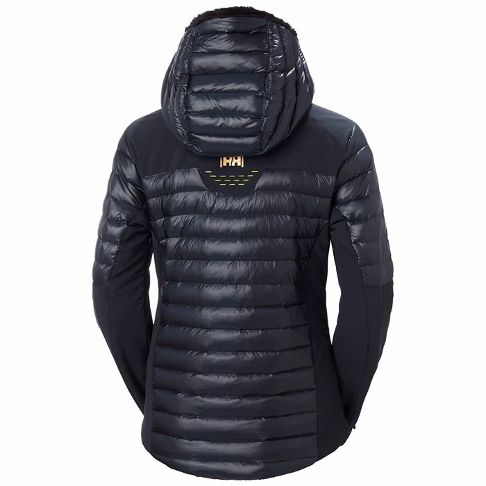 Women's Helly Hansen W Avanti Ski Jackets Navy | 671-CBASFK