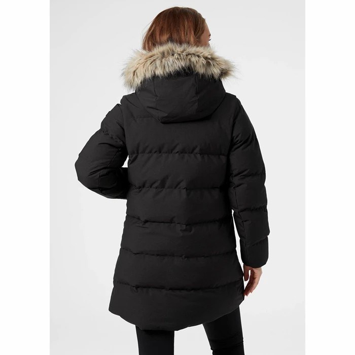 Women's Helly Hansen W Blossom Puffy Winter Jackets Black | 140-EVUFYN