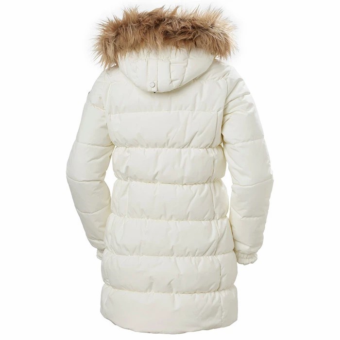 Women's Helly Hansen W Blume Puffy Casual Jackets White | 542-HEXMYU