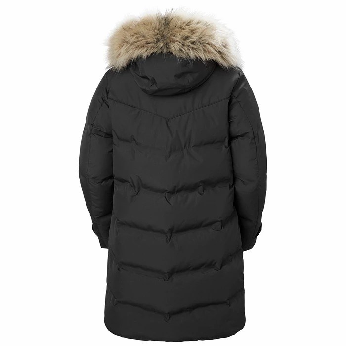 Women's Helly Hansen W Bouvet Parka Black | 674-PRBFHZ