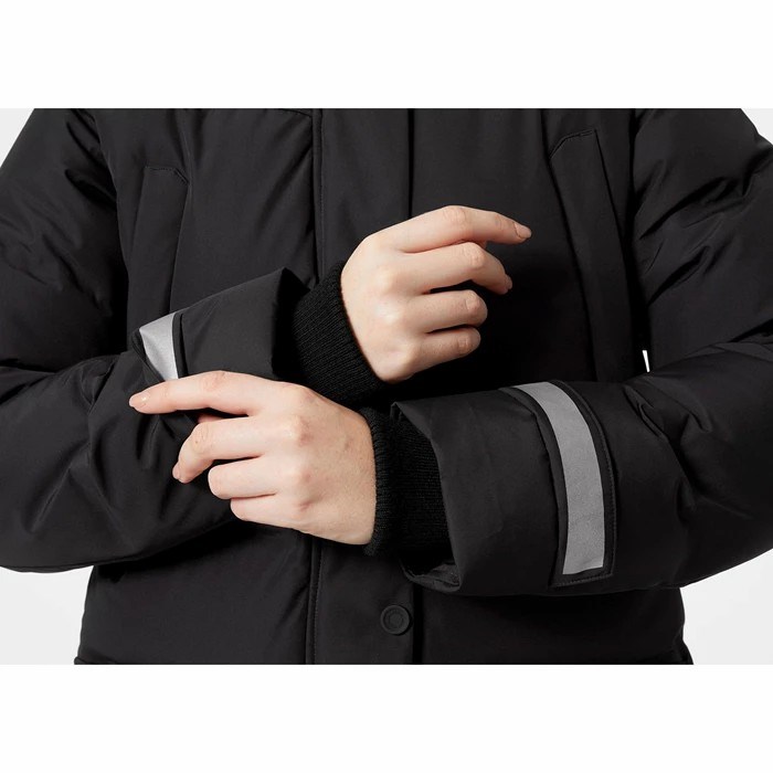 Women's Helly Hansen W Bouvet Parka Black | 674-PRBFHZ