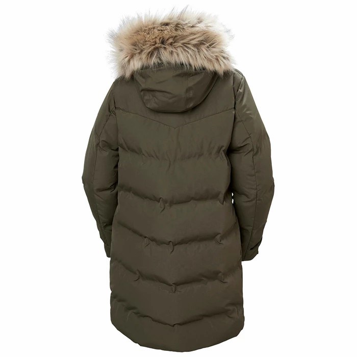 Women's Helly Hansen W Bouvet Parka Grey | 736-MLDVEK