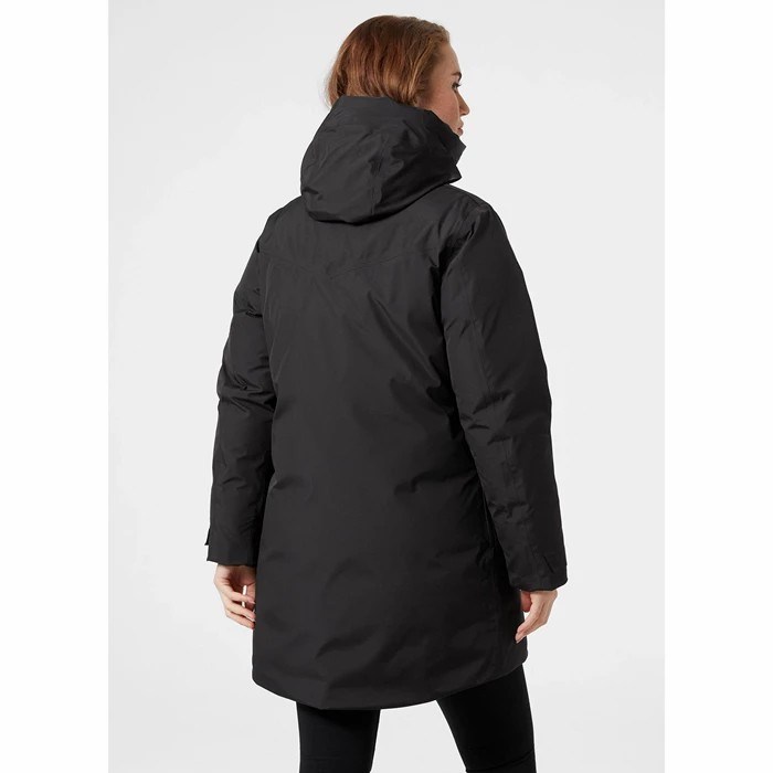 Women's Helly Hansen W Bouvet Winter Jackets Black | 159-QASFOE