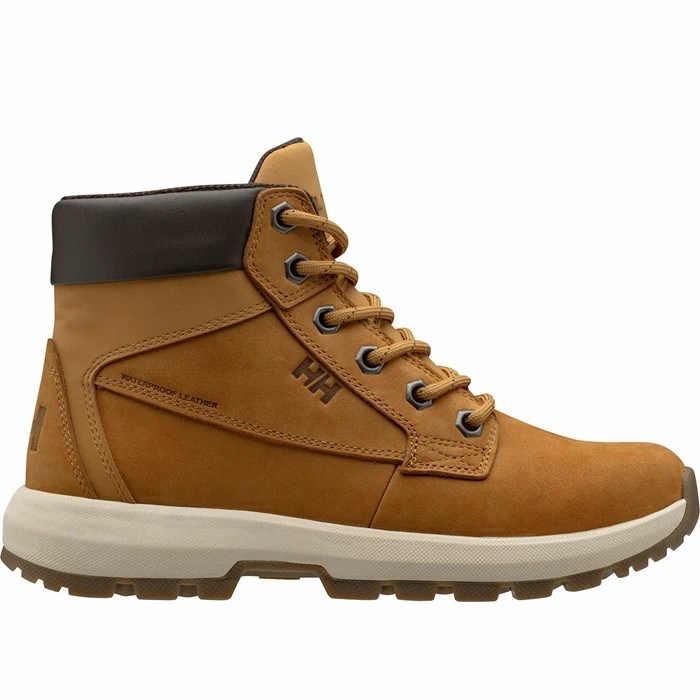 Women's Helly Hansen W Bowstring Work Boots Orange Brown | 685-KCNOXA