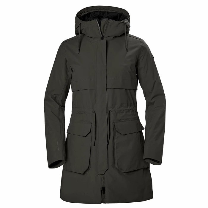 Women\'s Helly Hansen W Boyne Parka Black | 921-FBGPKC