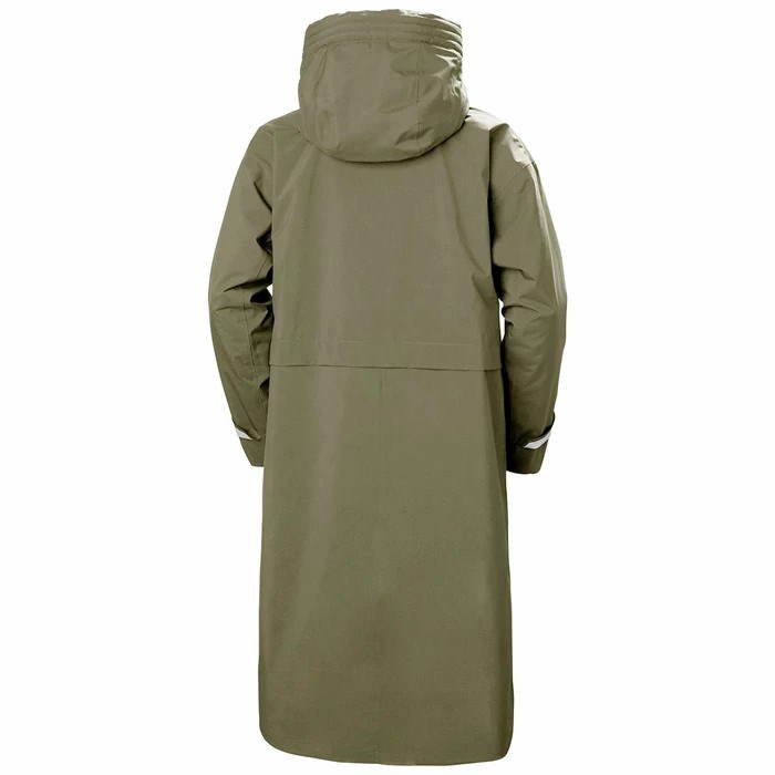 Women's Helly Hansen W Charlotte Ins Rain Parka Olive | 745-KQSUMO