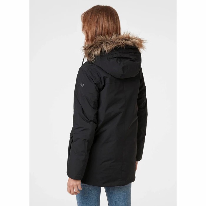 Women's Helly Hansen W Classic Parka Black | 109-GRIMEA