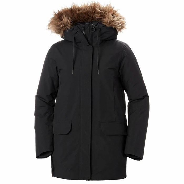 Women\'s Helly Hansen W Classic Parka Black | 109-GRIMEA