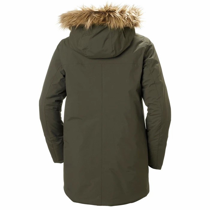 Women's Helly Hansen W Classic Parka Grey | 160-IKRHJU