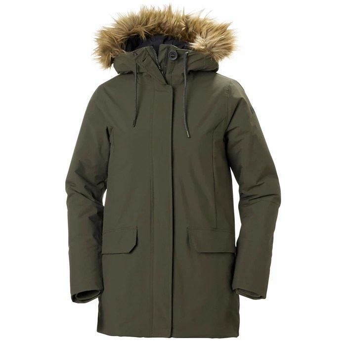 Women\'s Helly Hansen W Classic Parka Grey | 160-IKRHJU