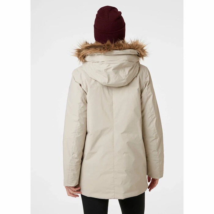 Women's Helly Hansen W Classic Parka Grey | 395-RWZGDA