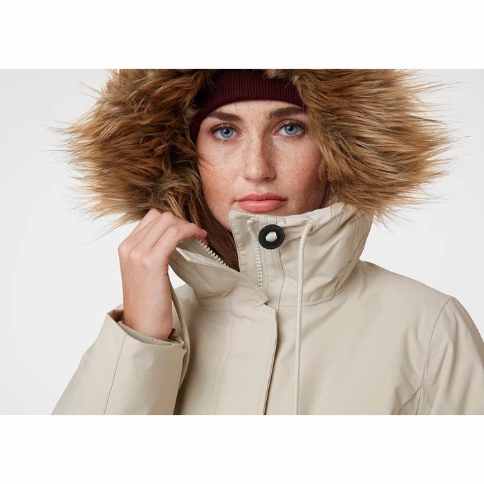 Women's Helly Hansen W Classic Parka Grey | 395-RWZGDA