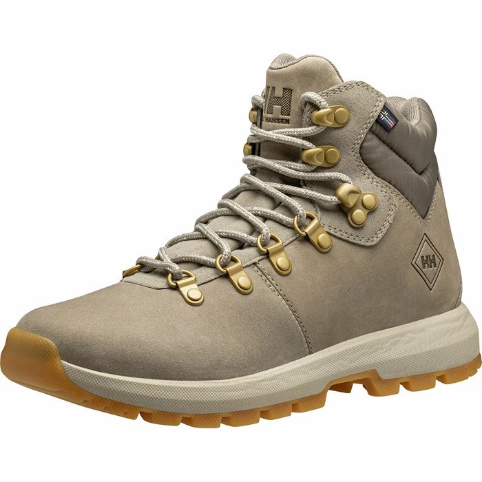 Women's Helly Hansen W Coastal Hiker Work Boots Grey | 314-WZNQIU