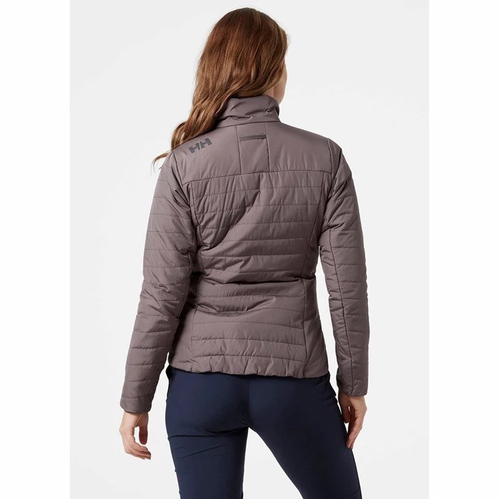 Women's Helly Hansen W Crew 2.0 Casual Jackets Grey | 345-BZCNFU