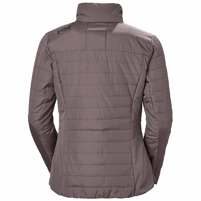 Women's Helly Hansen W Crew 2.0 Casual Jackets Grey | 345-BZCNFU