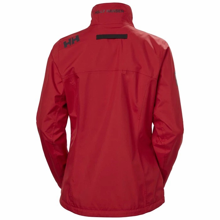 Women's Helly Hansen W Crew Casual Jackets Red | 095-FYNADM