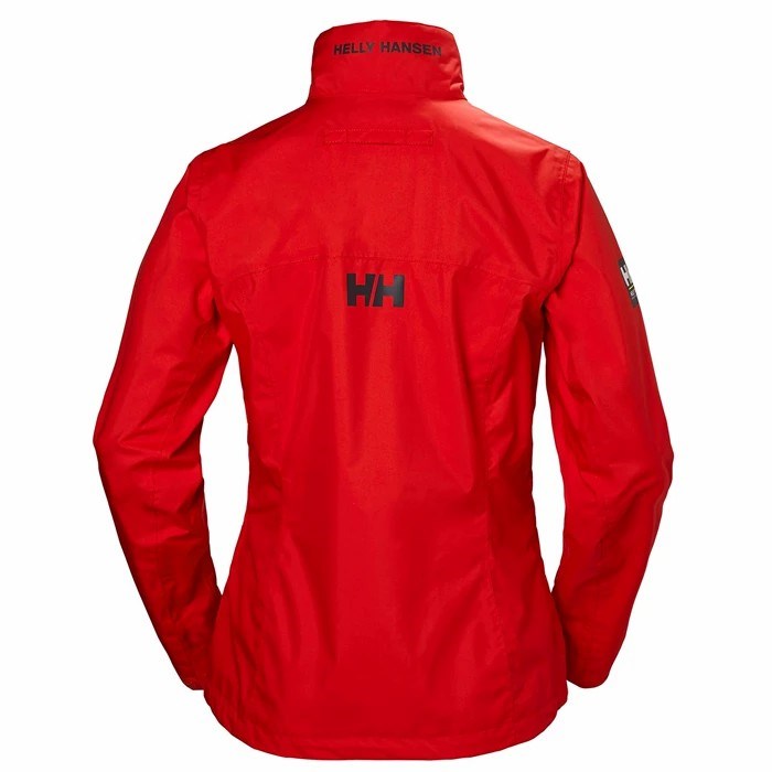 Women's Helly Hansen W Crew Casual Jackets Red | 562-GARIND