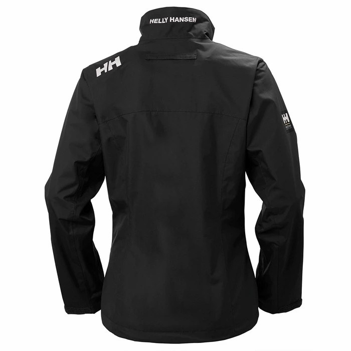 Women's Helly Hansen W Crew Midlayer Casual Jackets Black | 396-VJCTOK