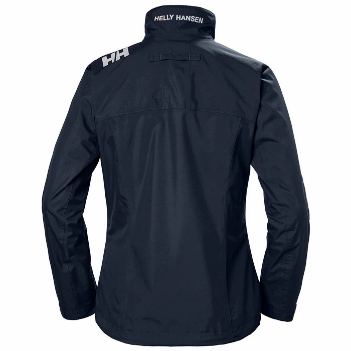 Women's Helly Hansen W Crew Midlayer Jackets Navy | 483-OTAUVC