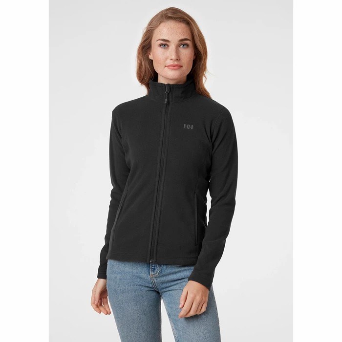 Women's Helly Hansen W Daybreaker Midlayer Jackets Black | 461-UIXTQS