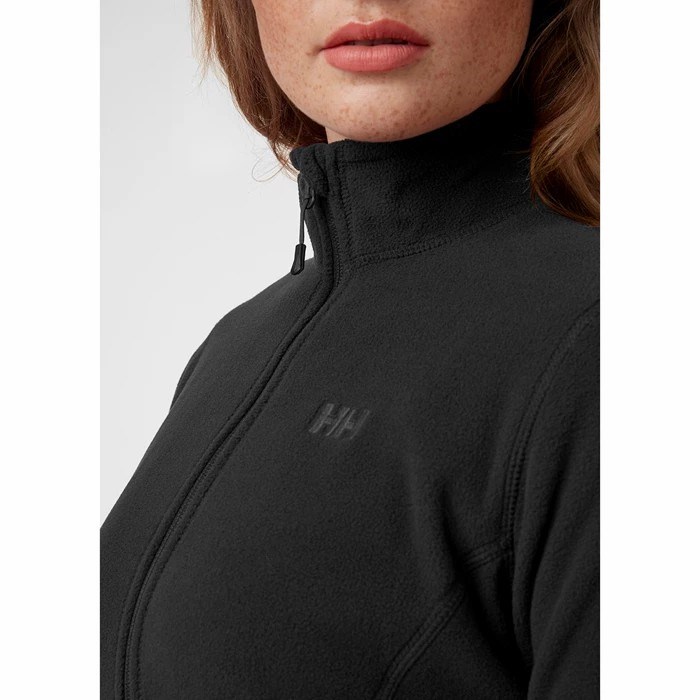 Women's Helly Hansen W Daybreaker Midlayer Jackets Black | 461-UIXTQS