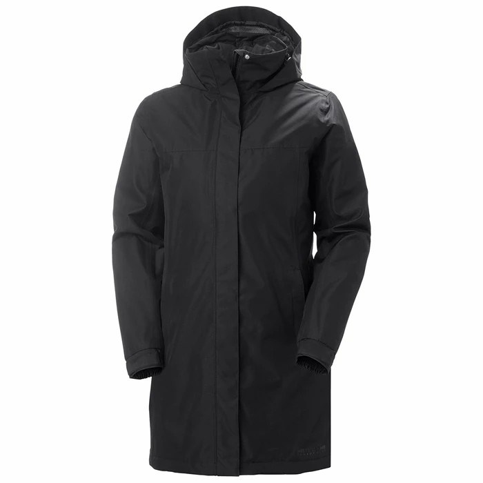 Women\'s Helly Hansen W Eden Insulated Parka Black | 054-HXEKWV